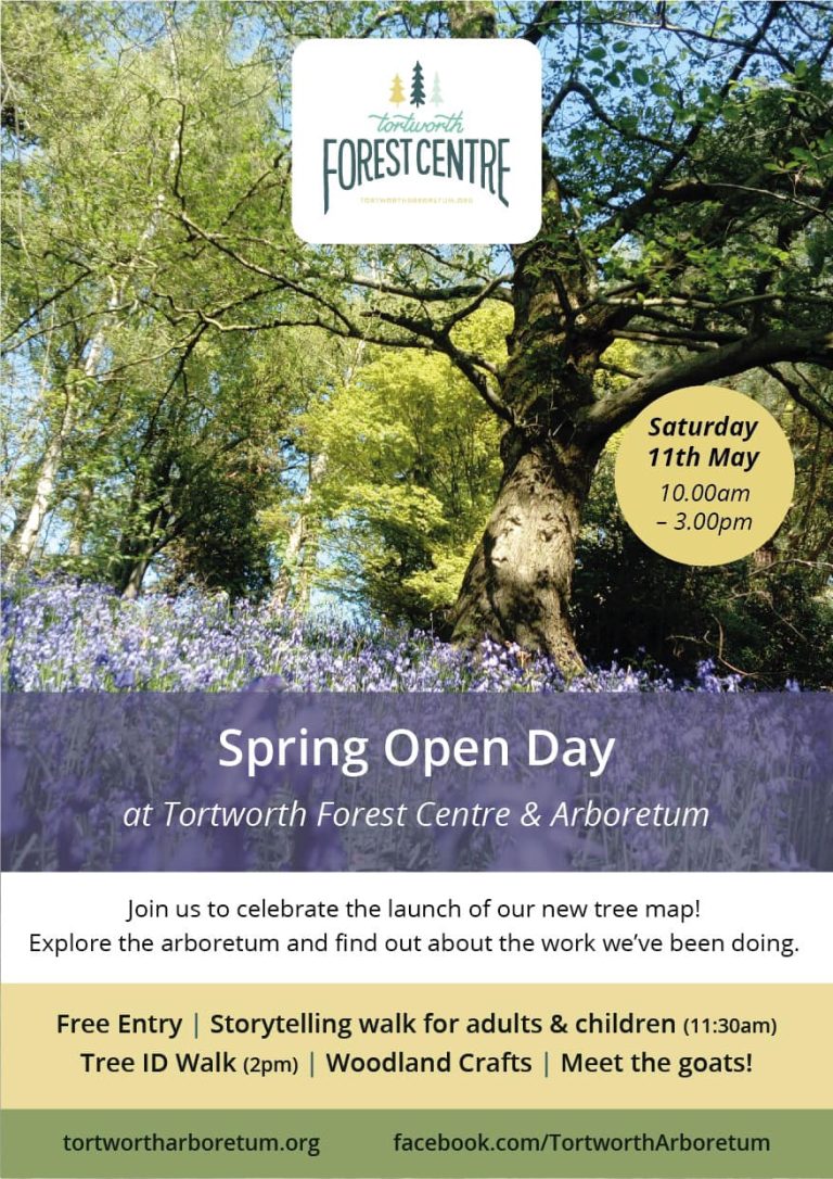 Flyer for our Spring 2019 Open Day on 11th may